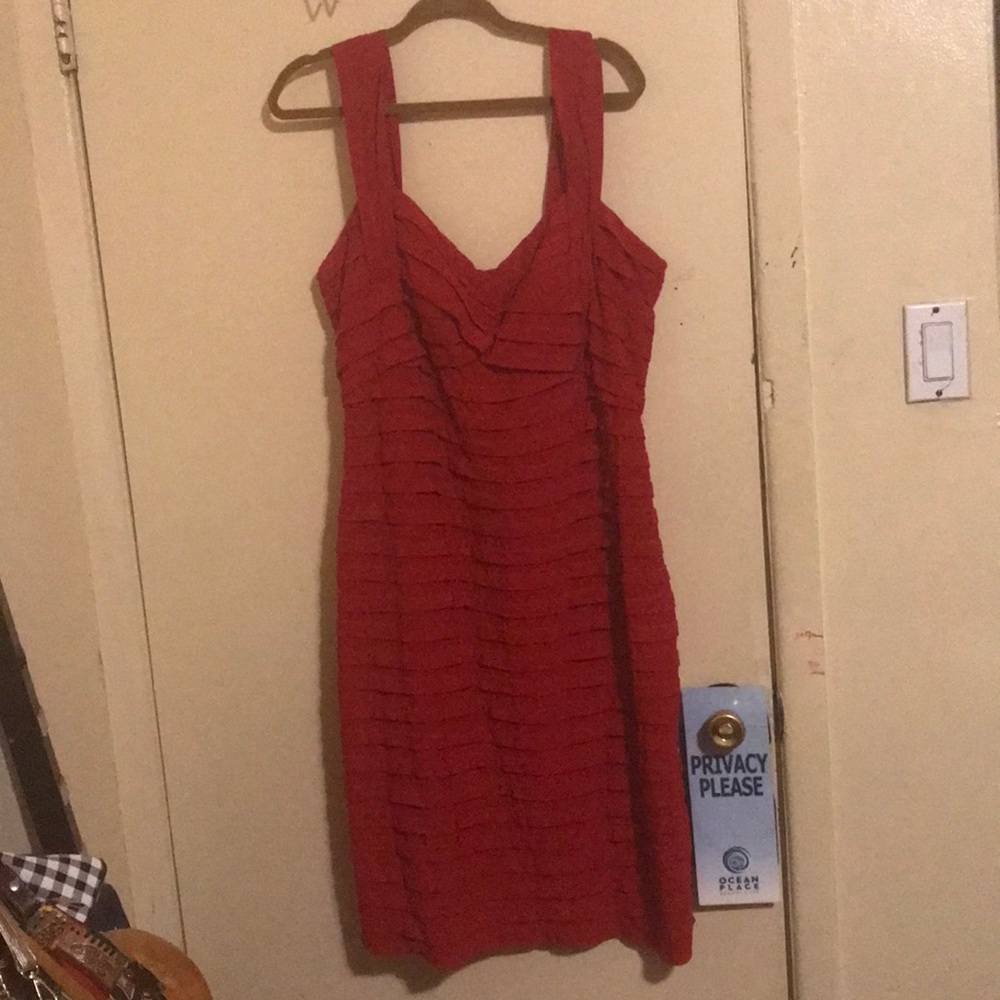 Red dress
